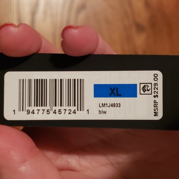 NWT Karl lagerfeld XL,XXL BLACK/WHITE MAN JACKET COLOR BLOCK BOMBER - Picture 8 of 16